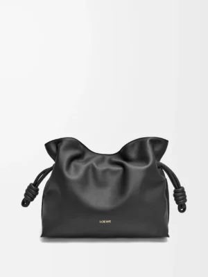 Medium Flamenco clutch in nappa calfskin