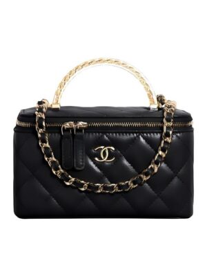 CHANEL 24S BOX WITH ACRYLIC TOP HANDLE