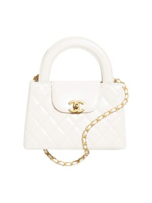 CHANEL MINI SHOPPING BAG WHITE