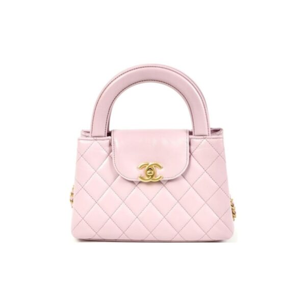 CHANEL MINI SHOPPING BAG LIGHT PINK