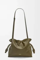 Medium Flamenco clutch in nappa calfskin