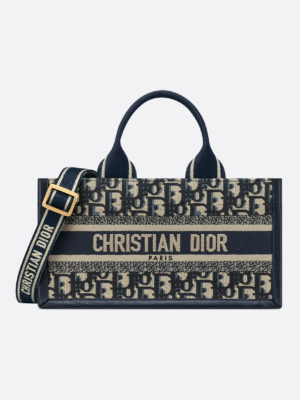 East-West Dior Book Tote with strap