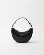 Prada Arqué small leather shoulder bag