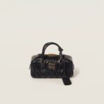 Arcadie Matelassé Small Soft Lamb Leather Handbag