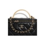 CHANEL 24S BOX WITH ACRYLIC TOP HANDLE